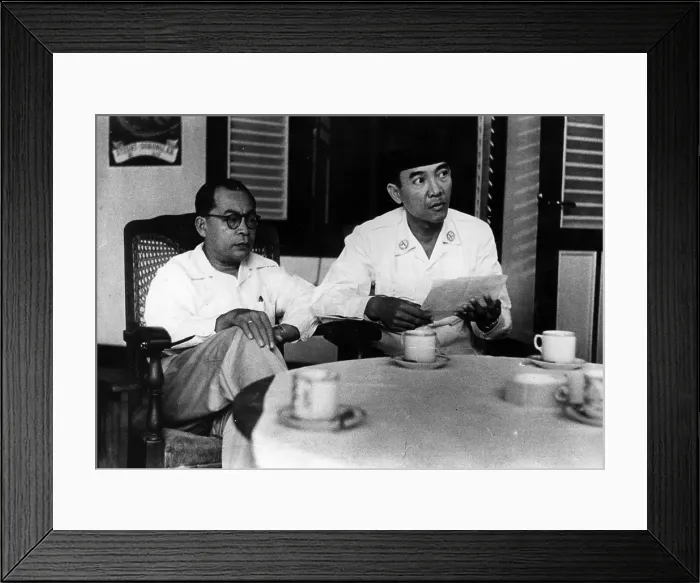 Framed Print : Soekarno And Hatta