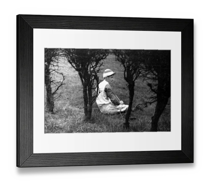 Framed Print : Thrown Jockey Framed Print : Thrown Jockey