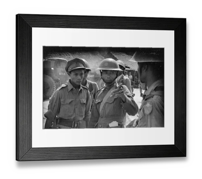 Framed Print : Troop Meeting Framed Print : Troop Meeting
