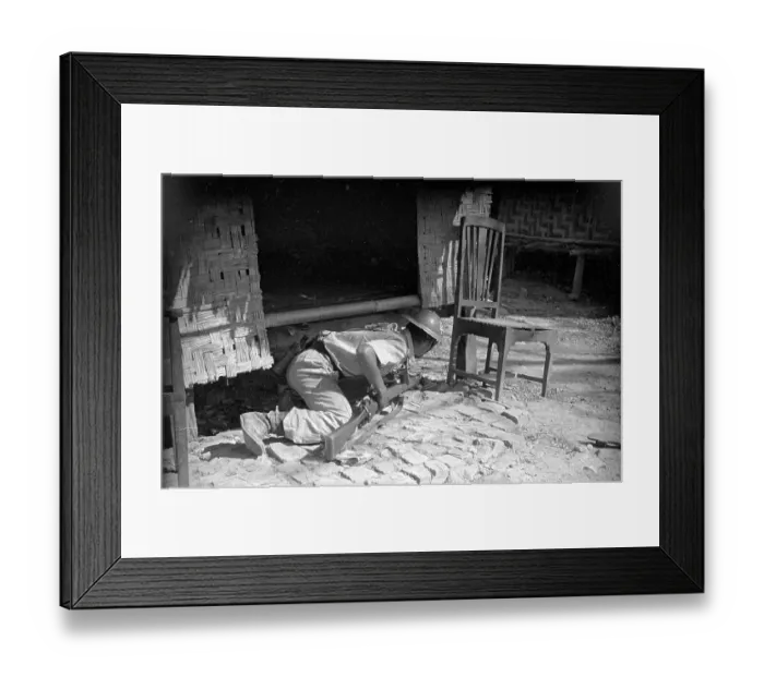 Framed Print : Crawling Soldier Framed Print : Crawling Soldier