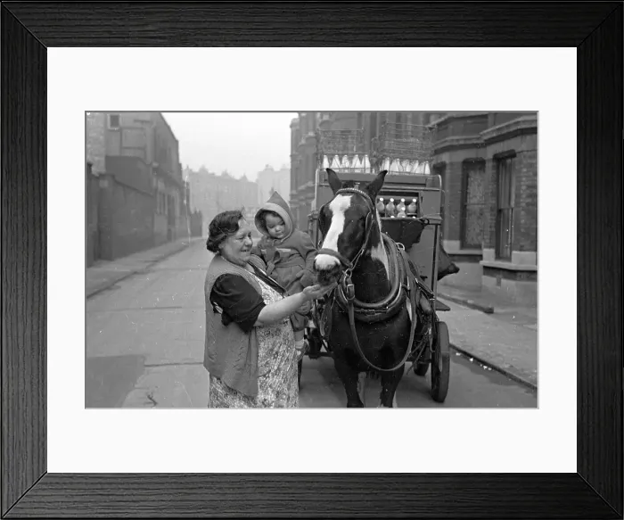 Framed Print : Milk Round