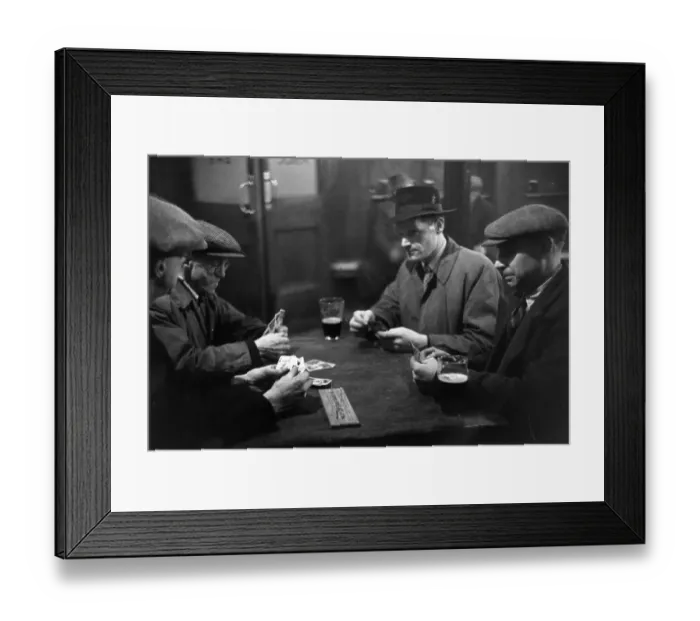 Framed Print : Playing Cribbage Framed Print : Playing Cribbage