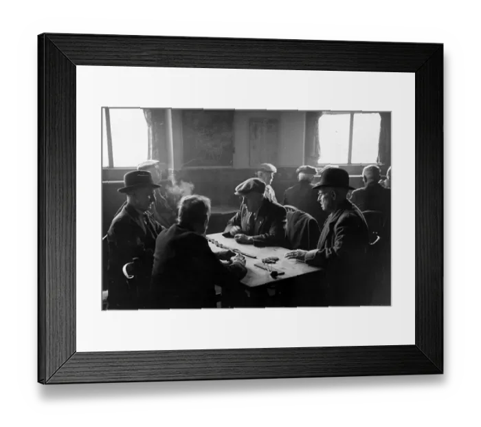 Framed Print : Domino Club Framed Print : Domino Club