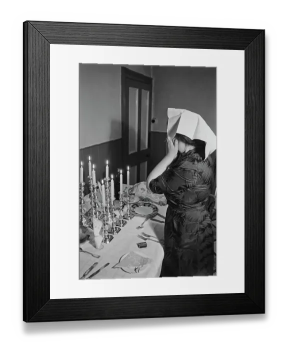 Framed Print : Shabbat candles Framed Print : Shabbat candles