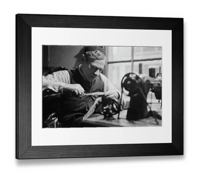 Framed Print : British Tailor Framed Print : British Tailor