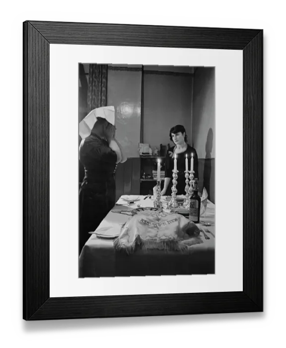 Framed Print : Shabbat candles Framed Print : Shabbat candles