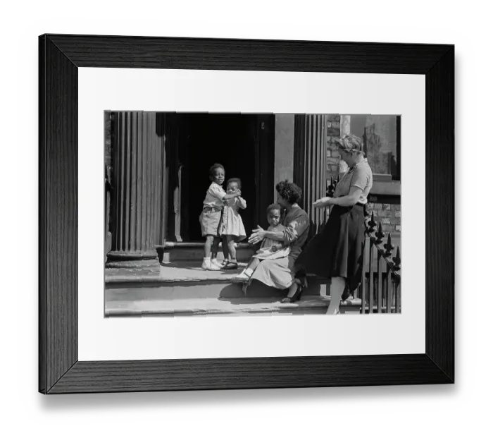 Framed Print : Liverpudlian Neighbours Framed Print : Liverpudlian Neighbours