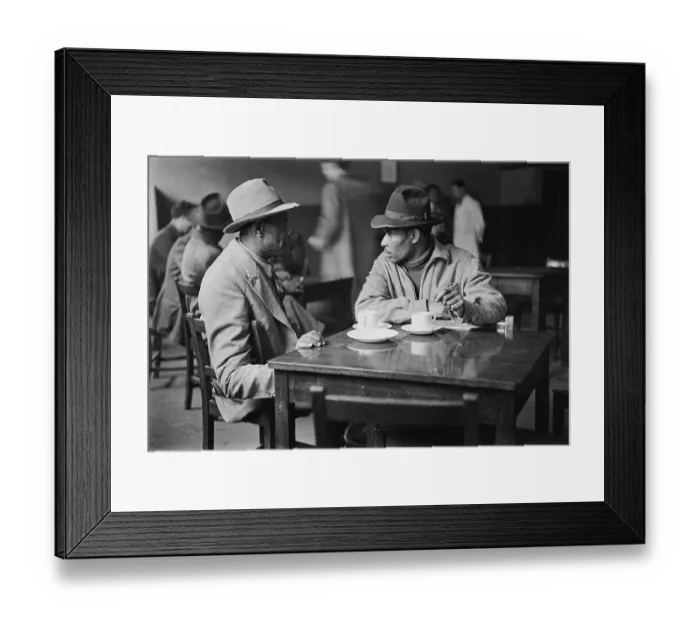 Framed Print : British Cafe Framed Print : British Cafe