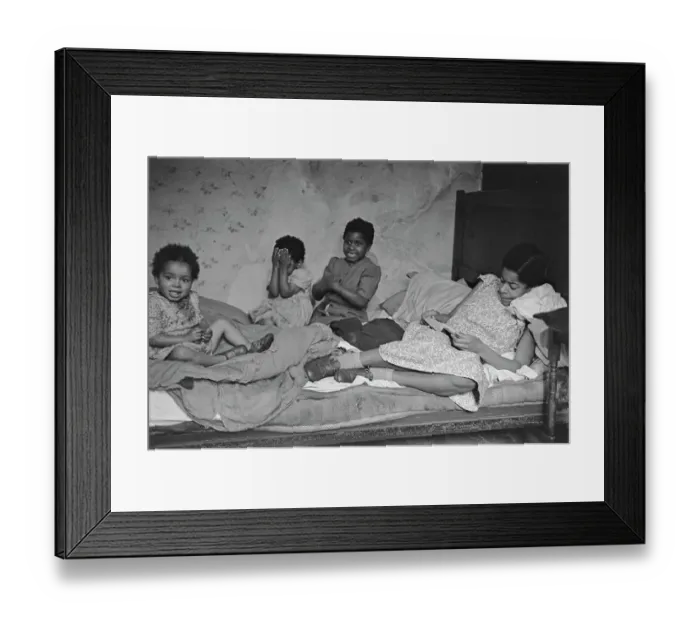 Framed Print : The Johnsons