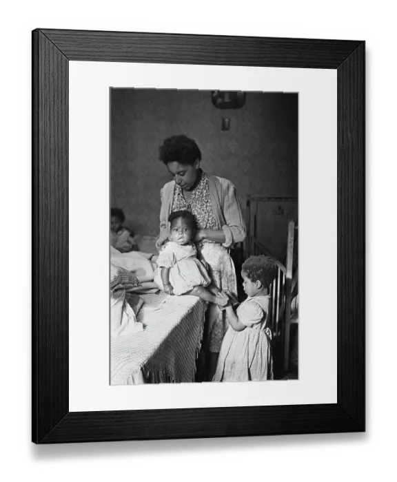 Framed Print : The Johnsons