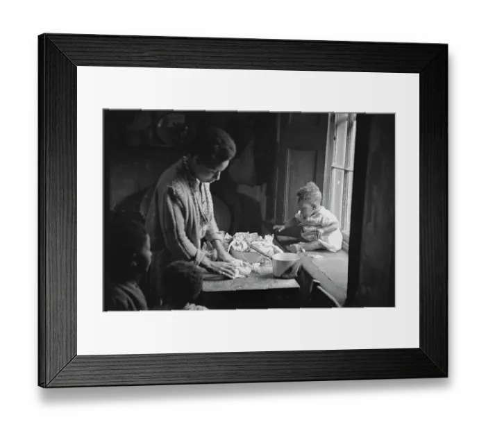 Framed Print : The Johnsons Framed Print : The Johnsons