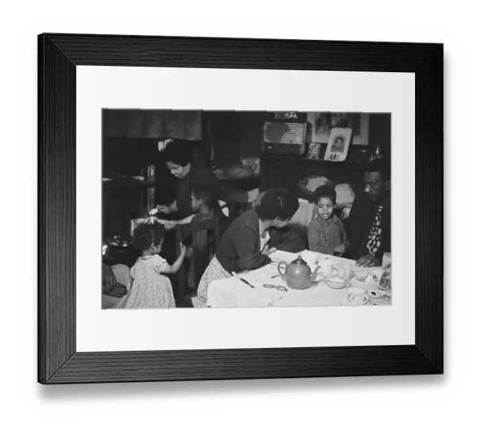 Framed Print : The Johnsons Framed Print : The Johnsons