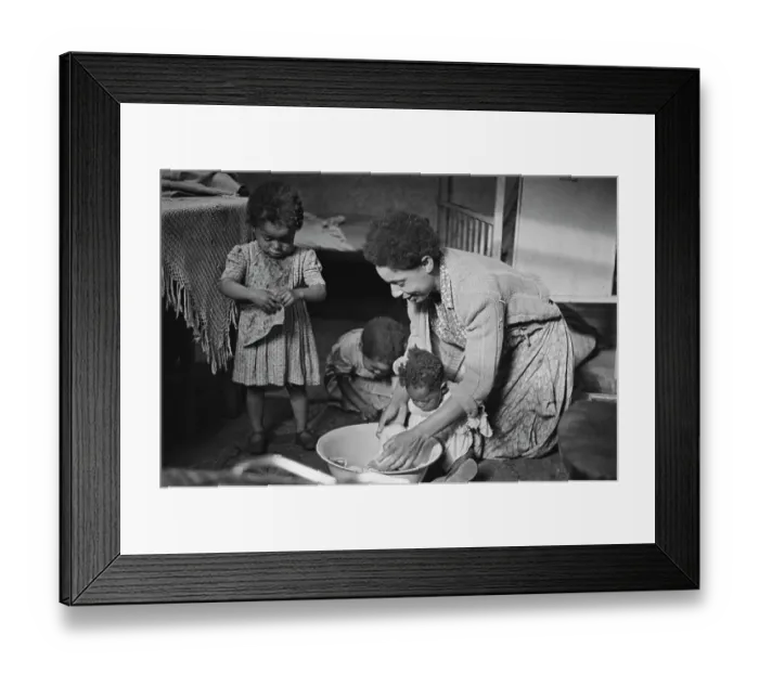 Framed Print : The Johnsons