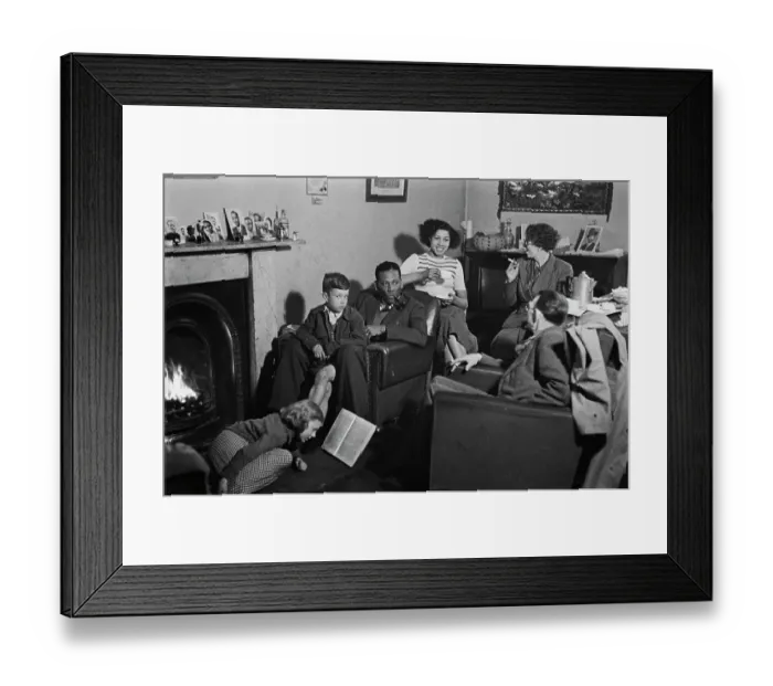 Framed Print : Visiting Family Framed Print : Visiting Family