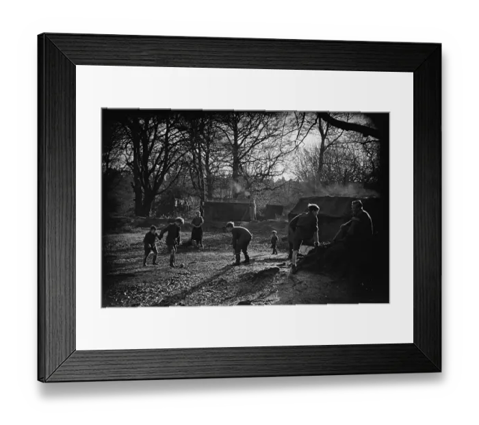 Framed Print : Boys At Camp Framed Print : Boys At Camp