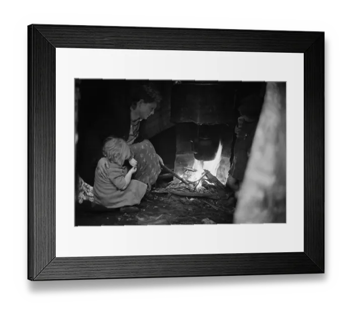 Framed Print : New Forest Tent Dwellers Framed Print : New Forest Tent Dwellers