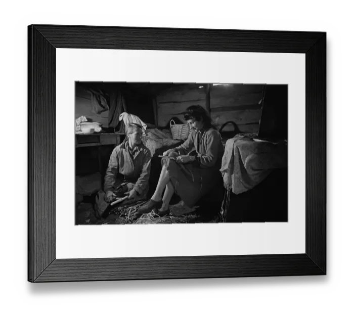 Framed Print : New Forest Tent Dwellers Framed Print : New Forest Tent Dwellers