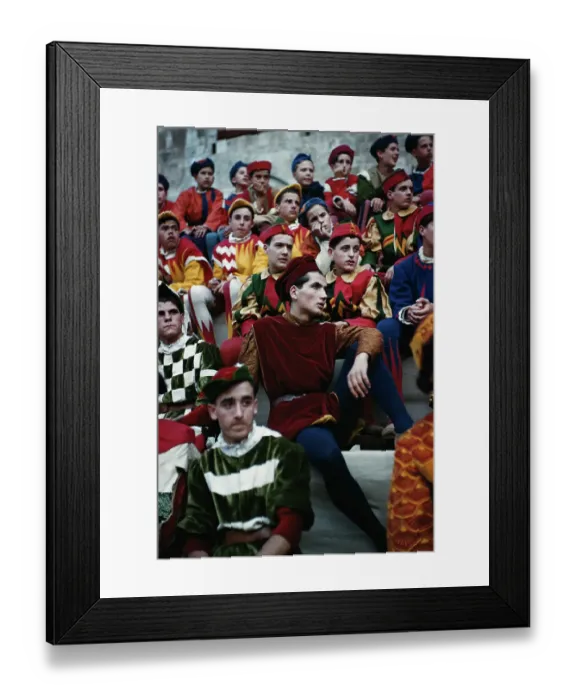 Framed Print : Palio Di Siena Costumes Framed Print : Palio Di Siena Costumes