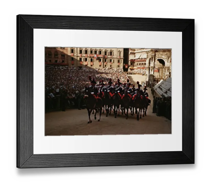 Framed Print : Palio Parade Framed Print : Palio Parade