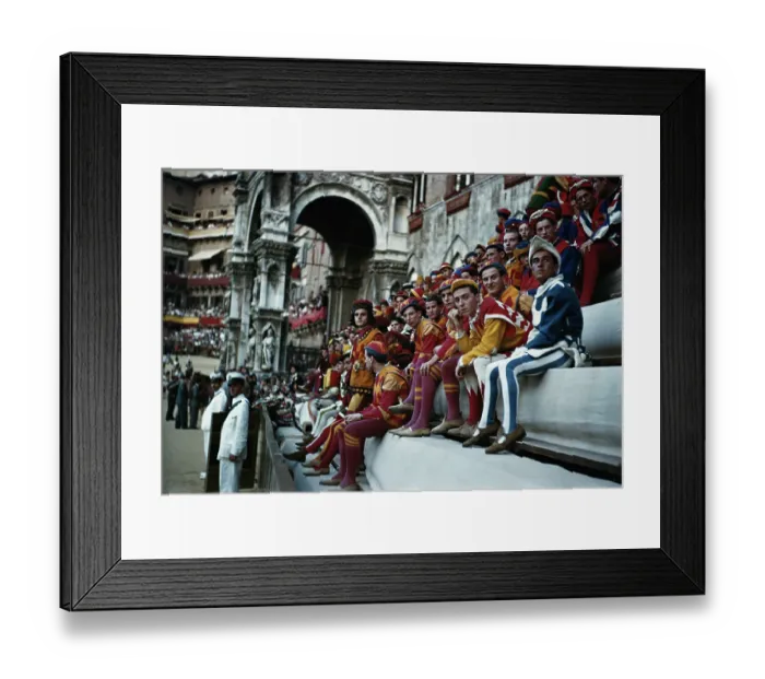 Framed Print : Palio Di Siena Costumes Framed Print : Palio Di Siena Costumes