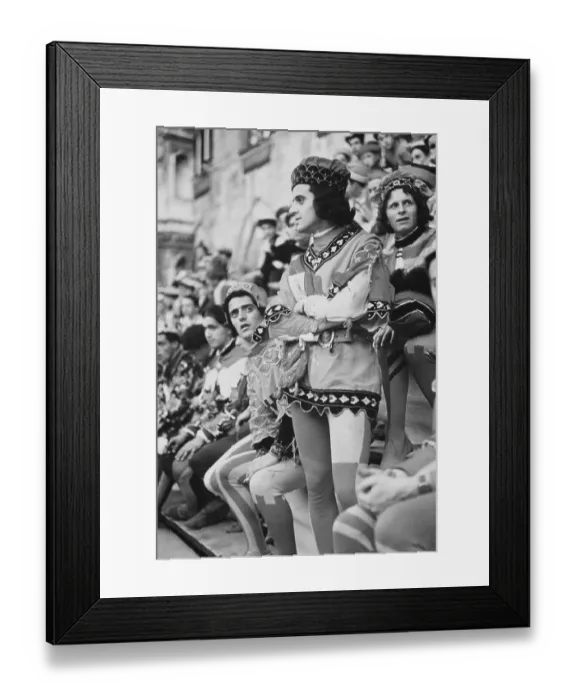 Framed Print : Palio Costumes Framed Print : Palio Costumes