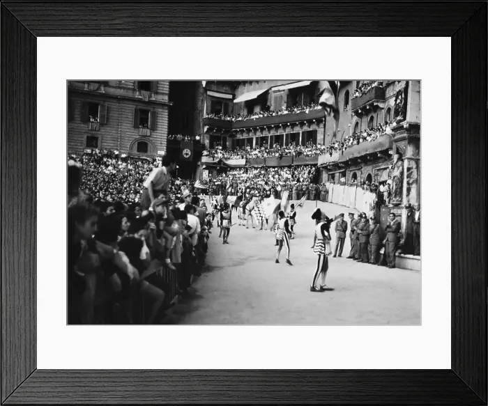 Framed Print : Palio Di Siena