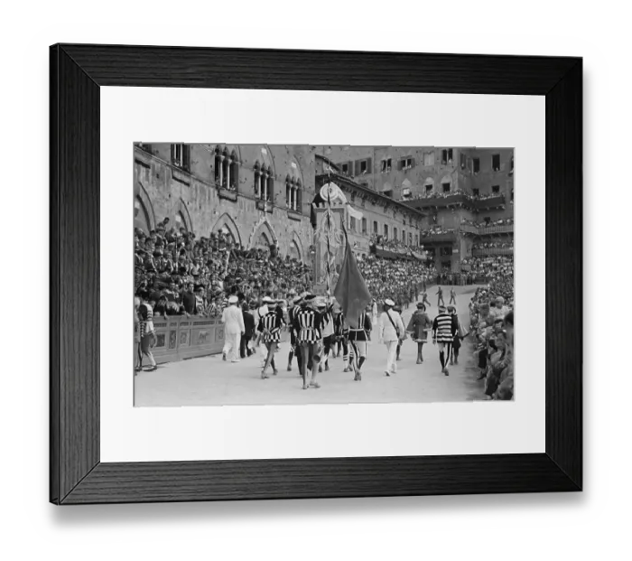 Framed Print : Palio Di Siena