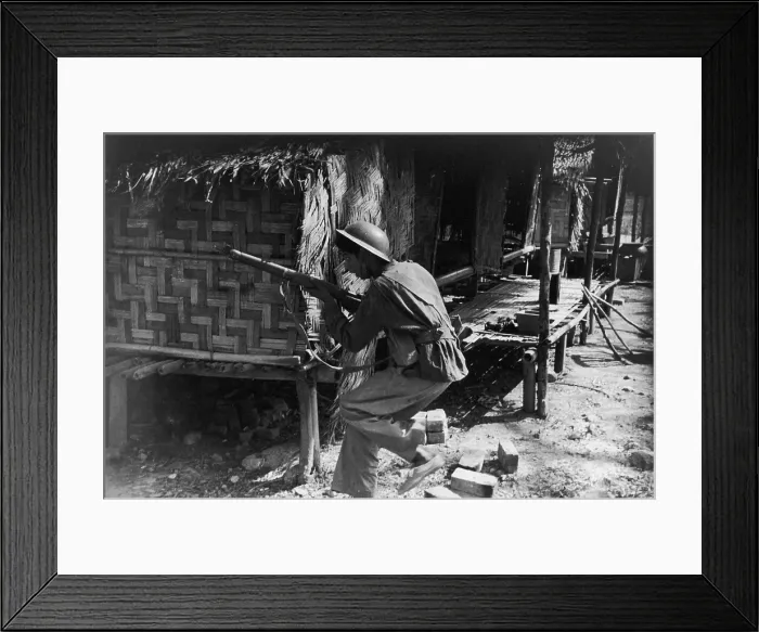 Framed Print : Burmese Civil War Framed Print : Burmese Civil War