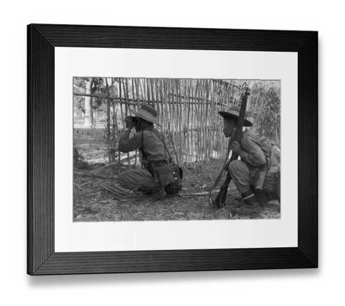 Framed Print : Burmese Civil War Framed Print : Burmese Civil War