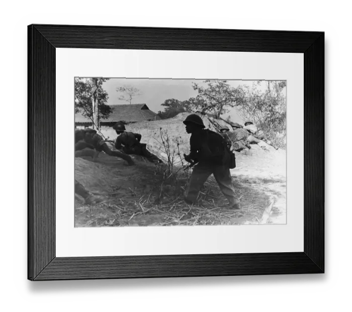 Framed Print : Burmese Civil War Framed Print : Burmese Civil War