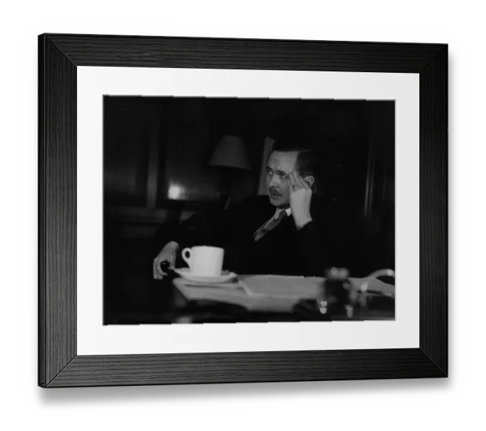 Framed Print : Worried Wilson Framed Print : Worried Wilson
