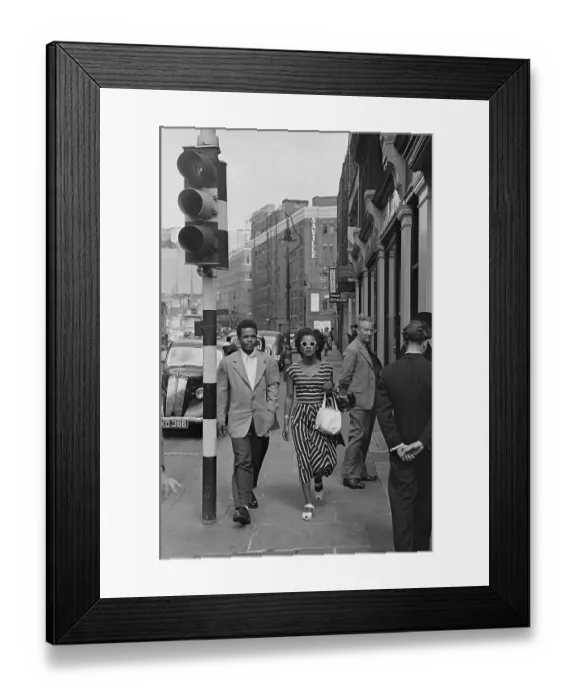 Framed Print : Black Couple Framed Print : Black Couple