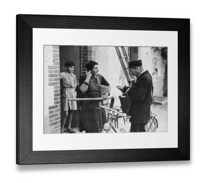 Framed Print : French Post Framed Print : French Post
