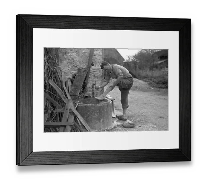 Framed Print : Trough Wash Framed Print : Trough Wash