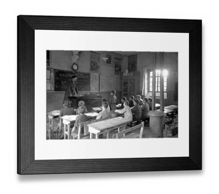 Framed Print : Village School Framed Print : Village School