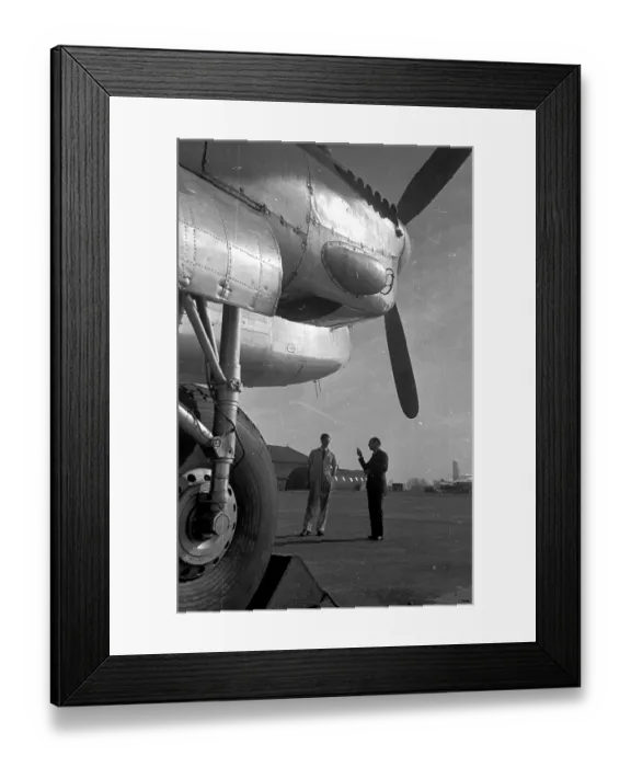 Framed Print : BOAC Boss. 4th December 1948: Chief Executive of the British Overseas Airways Framed Print : BOAC Boss. 4th December 1948: Chief Executive of the British Overseas Airways
