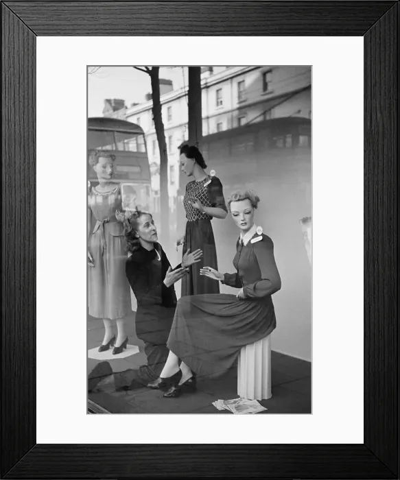 Framed Print : Window Dressing Framed Print : Window Dressing