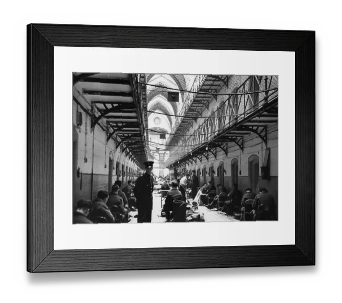 Framed Print : Sewing Prisoners Framed Print : Sewing Prisoners