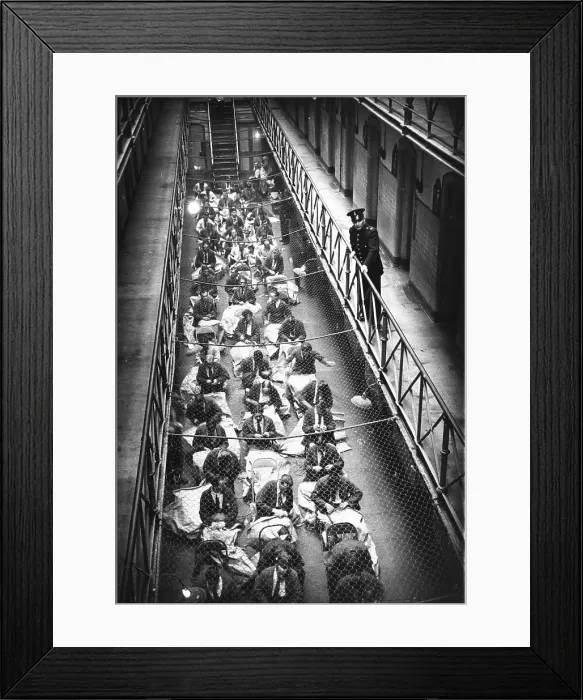 Framed Print : Prison Life Framed Print : Prison Life