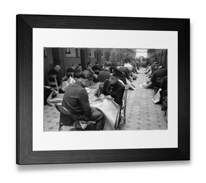Framed Print : Sewing Lesson Framed Print : Sewing Lesson