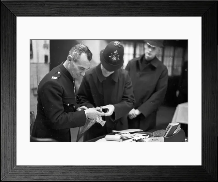 Framed Print : Prisoner's Effects