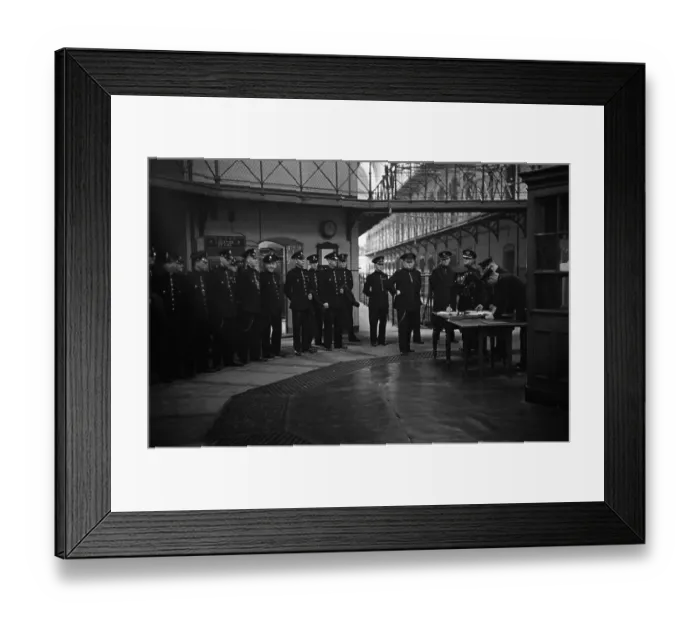 Framed Print : Strangeways Prison Officers Framed Print : Strangeways Prison Officers