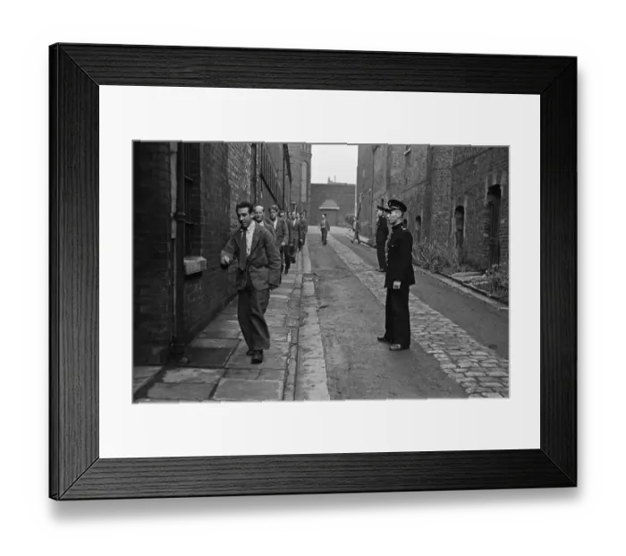 Framed Print : Prison Routine Framed Print : Prison Routine