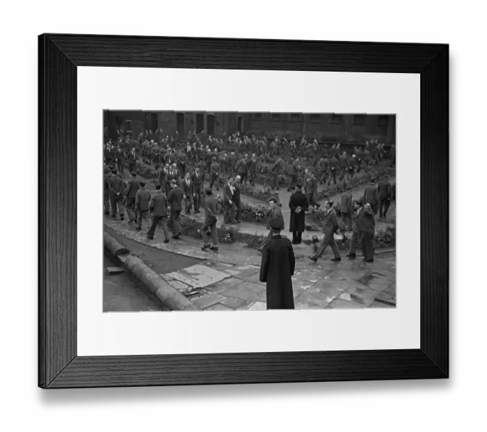 Framed Print : Strangeways Exercise Yard Framed Print : Strangeways Exercise Yard