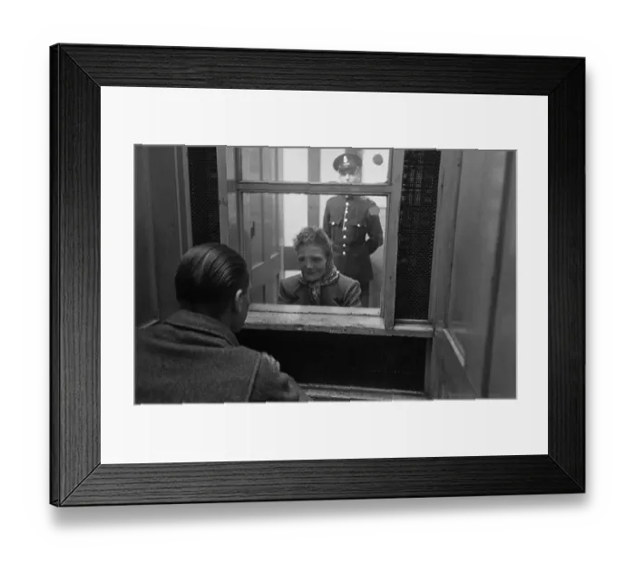 Framed Print : Prison Visit Framed Print : Prison Visit