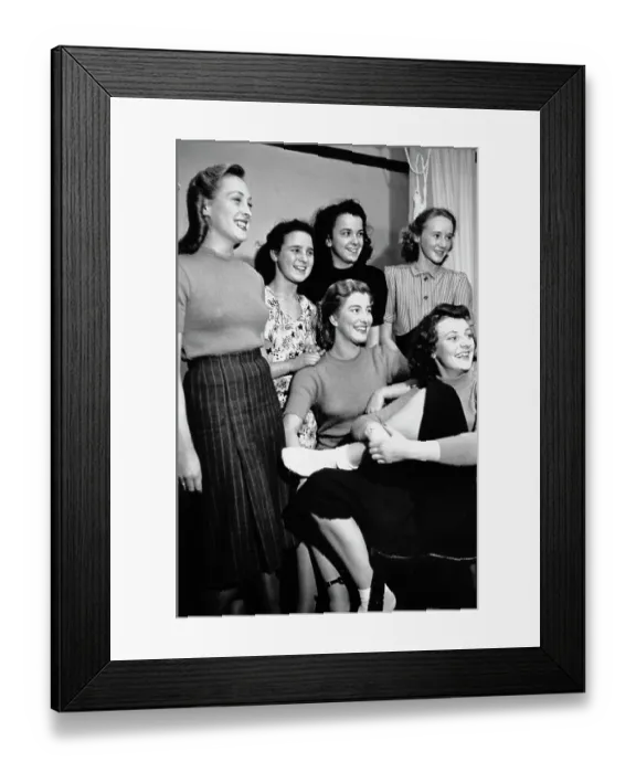 Framed Print : Leicester Girls Framed Print : Leicester Girls