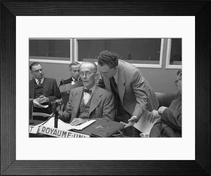 Framed Print : UNO Conference Framed Print : UNO Conference
