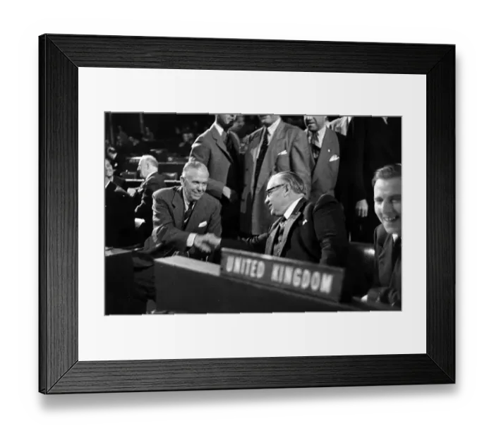 Framed Print : Bevin And Marshall