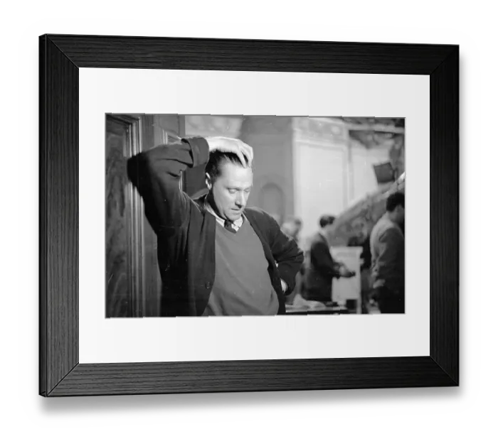 Framed Print : Vexed Director