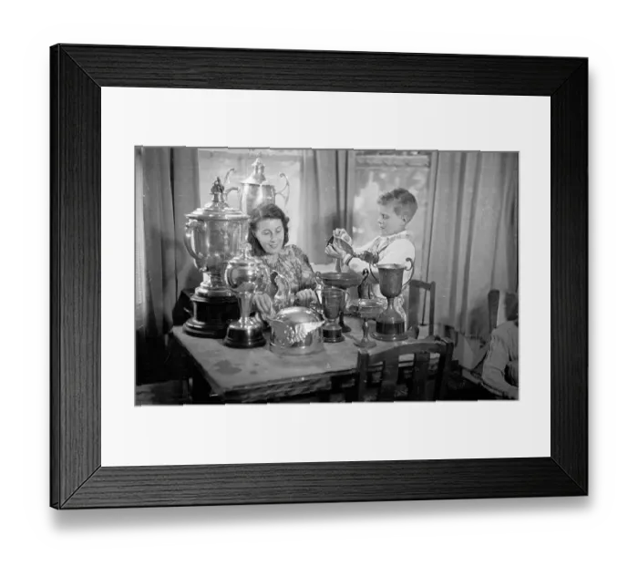 Framed Print : Championship Cups Framed Print : Championship Cups